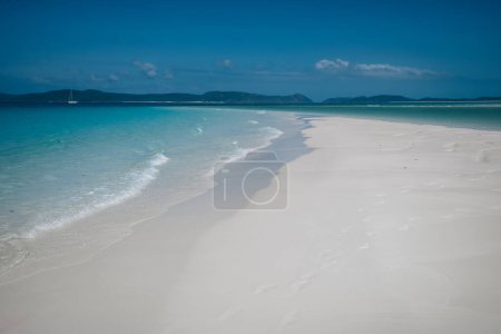 Photo for Whitehaven Beach in the Whitsundays Australia, Airlie Beach - Royalty Free Image