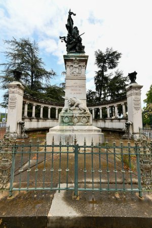 Téléchargez les photos : Lyon, France - 19 août 2022 : Monument des Enfants du Rhône à Lyon, France. - en image libre de droit