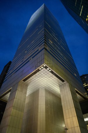 Photo for New York City - Dec 4, 2022: The Citigroup Center (formerly Citicorp Center and now known as its address, 601 Lexington Avenue) office tower in New York City in midtown Manhattan. - Royalty Free Image