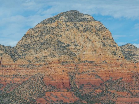 Scenic nature of Sedona, Arizona and the natural rock formations.
