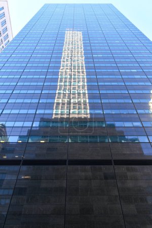 Photo for New York City - Jan 1, 2023: 590 Madison Avenue, also known as the IBM Building, is a skyscraper at 57th Street and Madison Avenue in the Midtown Manhattan neighborhood of New York City. - Royalty Free Image