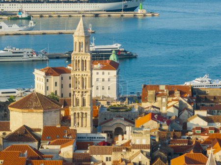 Kathedrale des Heiligen Domnius im Diokletianspalast in Split, Kroatien, Europa.