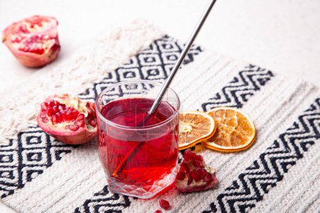 Fruit Elixir - Vibrant Pomegranate Drink.Heart health juice.
