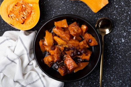 Autumn Delight - Roasted Pumpkin with Cranberries and Spices.