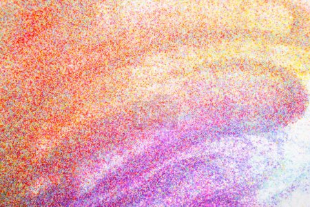 Colorful dust cloud with a vibrant spectrum. Abstract background