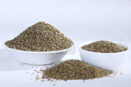 Ajwain in a Wooden bowl 