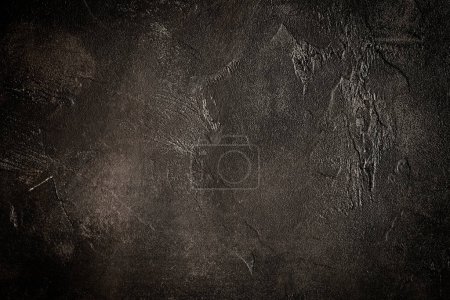 abstract brown chocolate metallic  background texture concrete or plaster hand made wall Poster 654422522