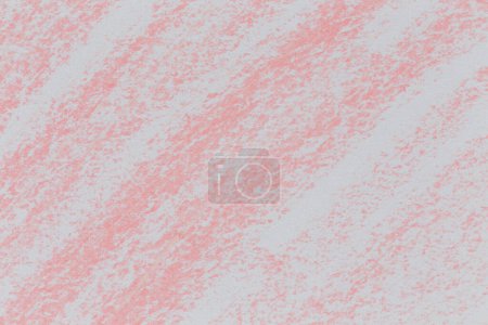 Foto de Rosa roja pastel dibujo papel lápices de colores textura de fondo - Imagen libre de derechos