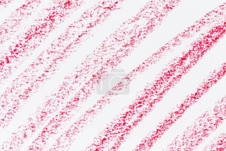 Foto de Rosa roja pastel dibujo papel lápices de colores textura de fondo - Imagen libre de derechos