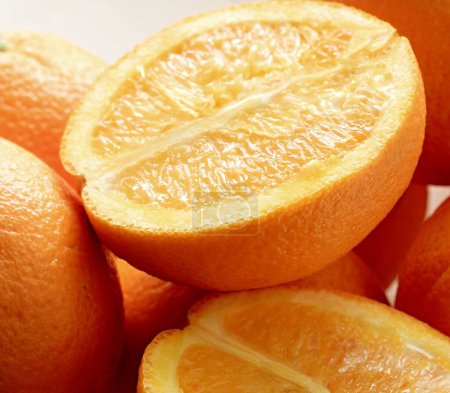 Téléchargez les photos : Oranges tranchées, vue rapprochée - en image libre de droit