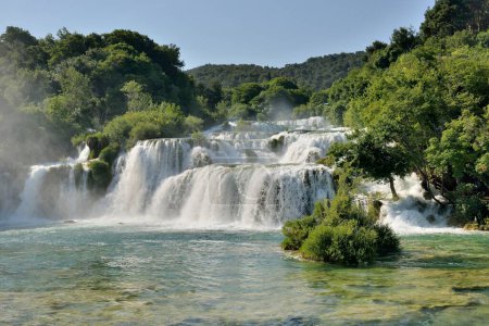Skradinski buk waterfalls, Krka National Park, ?ibenik-Knin County, Dalmatia, Croatia, Europe
