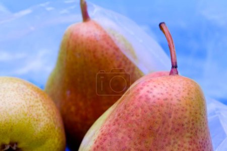 Pears close up view