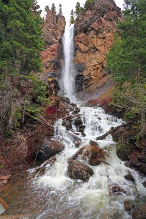 Treasure Falls, Pagosa Springs, Colorado, États-Unis, Amérique du Nord