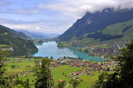 Suiza, Lago Lungern, Europa