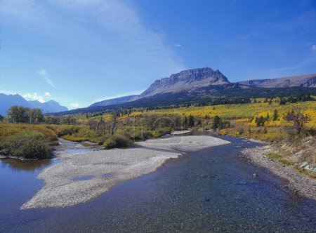 Parc national et réserve de parc national Glacier Bay en automne, parc national, États-Unis, Amérique du Nord
