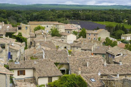 Gebäude Dächer Blick, Provence, Frankreich, Europa