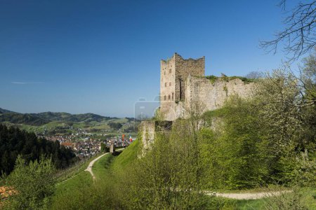 Ruine Neu-Schauenburg castle ruins, Oberkirch, Ortenau, Black Forest, Baden-Wrttemberg, Germany, Europe 