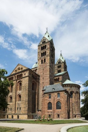 Kaiserdom, Cathédrale de Speyer, Speyer, Rhénanie-Palatinat, Allemagne, Europe
