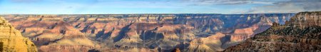 Canyon landscape, gorge of the Grand Canyon, Colorado River, eroded rock landscape, view from Moran Point, South Rim, Grand Canyon National Park