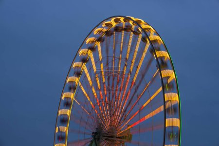 Ferris Wheel, fun fair at the Deutz bank of the Rhine, autumn fun fair, Cologne, North Rhine-Westphalia, Germany, Europe