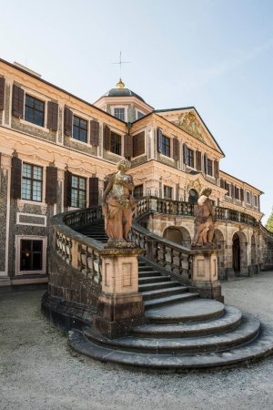 Favorite Castle, Rastatt, Black Forest, Baden-Wrttemberg, Germany, Europe 