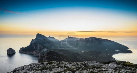 Sunrise, Cap Formentor, Port de Pollenca, Serra de Tramuntana, Majorca, Balearic Islands, Spain, Europe