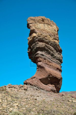 Roque Cinchado, Los Roques de Garcia, Parque Nacional del Teide, Tenerife, Islas Canarias, España, Europa