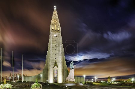 Hallgrmskirkja church, Reykjavk, Iceland, Europe 