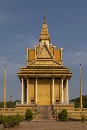 Vipassana Dhura Buddhist Meditation Center, Temple, Oudong, Udong, Kampong Speu Province, Cambodia, Asia