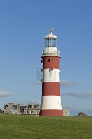 beautiful lighthouse in Plymouth, UK