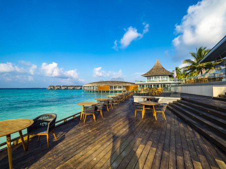 Resort, Hotel Island Kuramathi, Rsadoo Atoll, Maldives, Asia