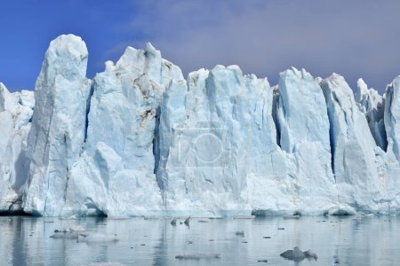Knut Rasmussen glacier, Knut Rasmussen Fjord, East Greenland, Greenland, North America
