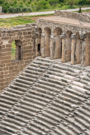 Römisches Amphitheater von Aspendos, Belkiz - Antalya, Türkei