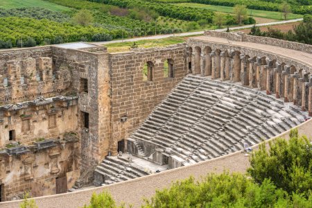 Anfiteatro romano de Aspendos, Belkiz - Antalya, Turquía