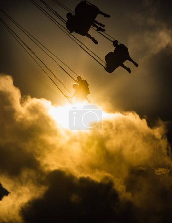 Photo for Tennessee State Fair at Sunset - Royalty Free Image