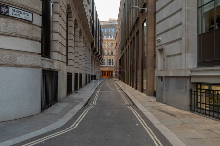 Photo for Sherborne Lane during the day in Westminster - Royalty Free Image