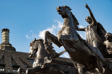 Photo for Boadicea and her Chariot, Westminster Bridge, London - Royalty Free Image