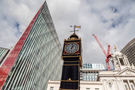 Photo for Little Ben Clock in Wilton Road around Victoria Station - Royalty Free Image