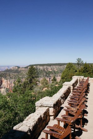 Téléchargez les photos : Décors de montagnes au bord nord du Grand Canyon - en image libre de droit