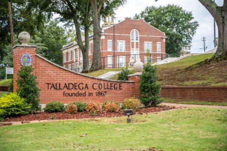 Photo for Talladega, AL, USA - August 24, 2022: The Talladega College private school - Royalty Free Image