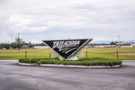Photo for Talladega, AL, USA - August 24, 2022: The Talladega Super Speedway - Royalty Free Image