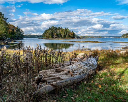 Téléchargez les photos : New England Lake, Maine, United States - en image libre de droit