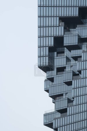 Foto de Mahanakorn sky scraper, modern building, Sathorn Square commercial - Imagen libre de derechos
