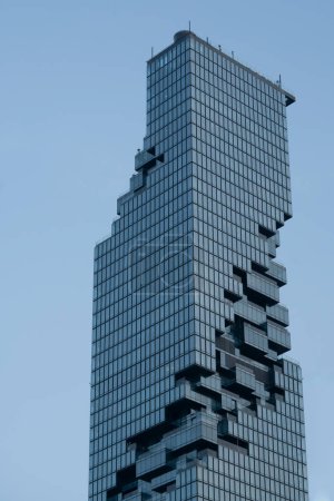 Photo for King Power Mahanakhon mixed-use skyscraper, central business district - Royalty Free Image