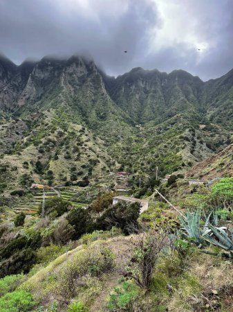 Photo for View on the mountains of La Gomera island. - Royalty Free Image