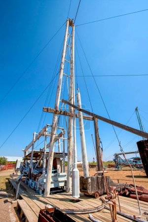 Foto de Historical oilfield equipment in Midland, Texas - Imagen libre de derechos
