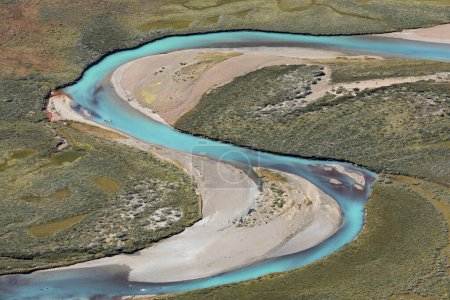 Photo for View of Gjenge river from above in Jotunheimen National Park, No - Royalty Free Image