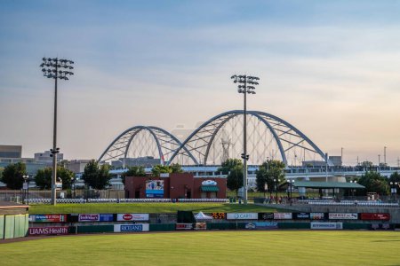Photo for Little Rock, AR, USA - September 13, 2022: The Dickey Stephens Park Arena - Royalty Free Image