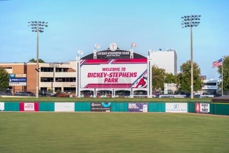 Photo for Little Rock, AR, USA - September 13, 2022: The Dickey Stephens Park Arena - Royalty Free Image