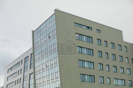 Photo for Buildings in city. View of houses. - Royalty Free Image